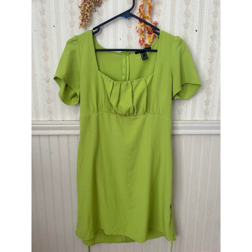 Lime green forever 21 dress